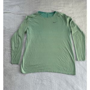 Nike Running Pullover Workout Shirt, Size XL, Sea Green, Stretch, Sporty